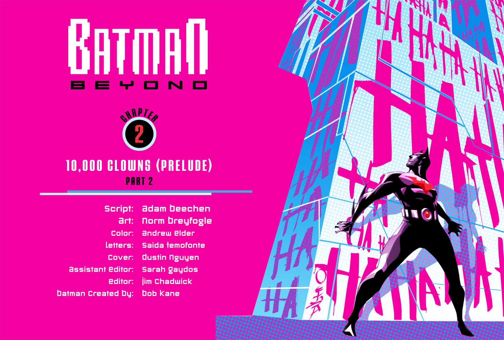 Batman Beyond (2012) 2 Page 1