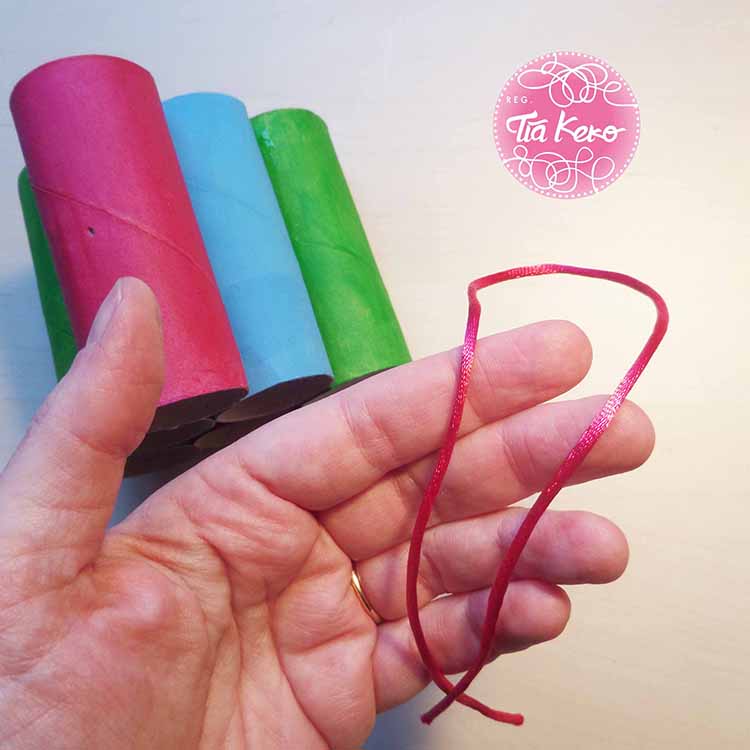 Tía Keko manualidades niños rollos higienicos