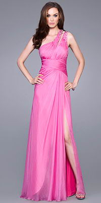 La Femme 2012 Pink Prom Dresses Gown