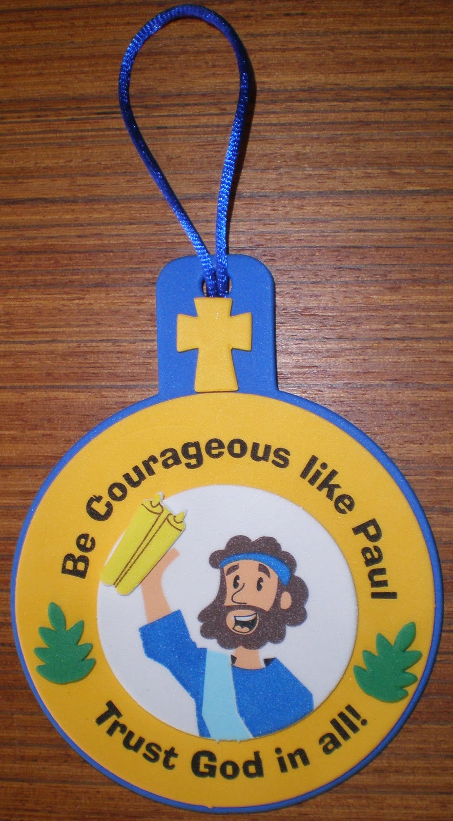 Petersham Bible Book & Tract Depot Paul Was Courageous Craft Kit