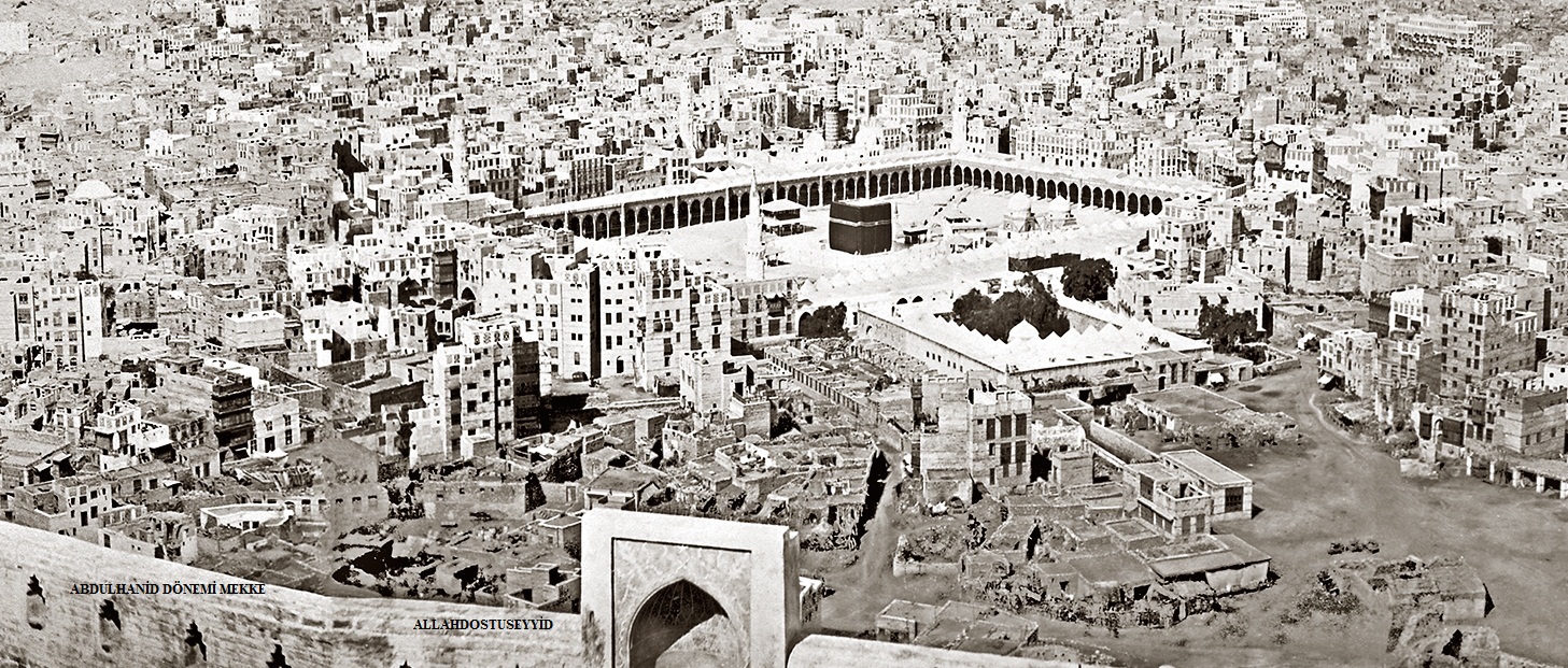 İSLAMİ YER MEKAN DAĞ MAĞARA FOTO KABE MESCİDİ HARAM foto