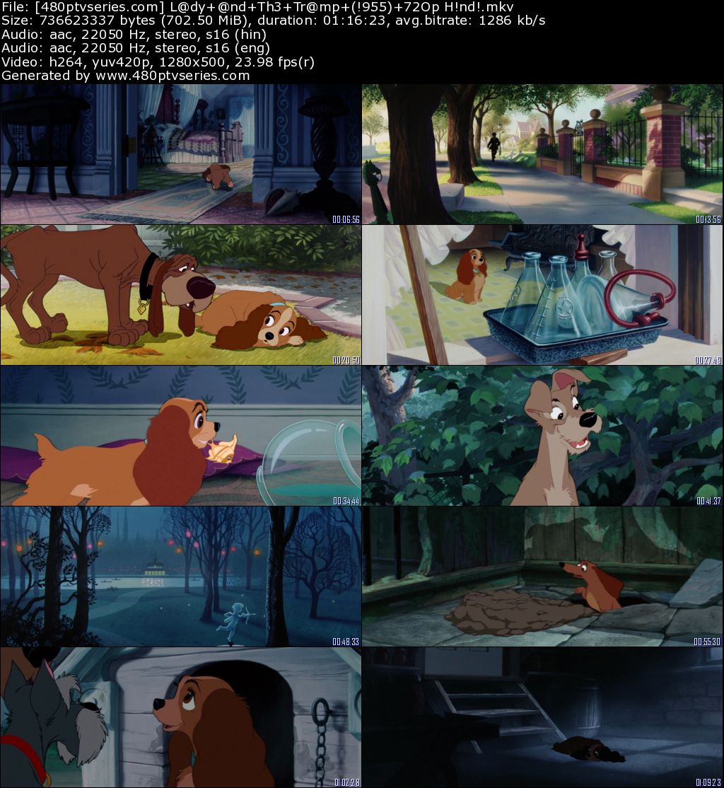 Download Lady and the Tramp (1955) 700MB Full Hindi Dual Audio Movie Download 720p Bluray Free Watch Online Full Movie Download Worldfree4u 9xmovies