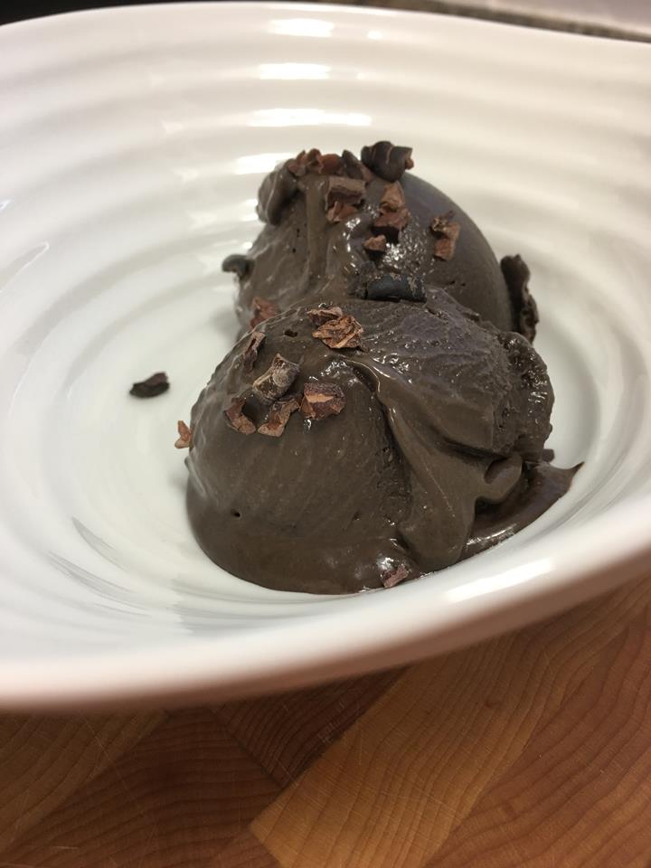 Dark Chocolate Vegan Ice Cream The Home Baked Vegan
