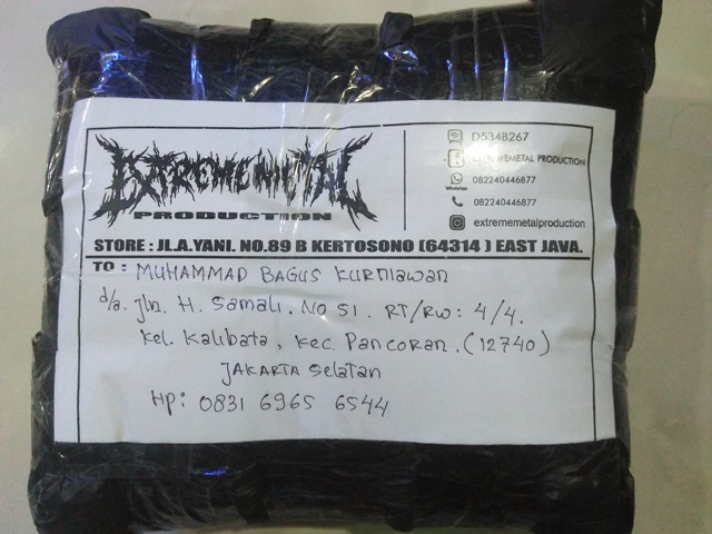 SENT TO : MUHAMMAD BAGUS KURNIAWAN - JAKARTA SELATAN