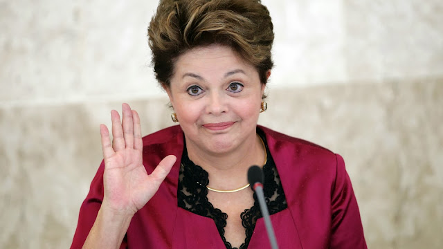 Dilma falando do bode