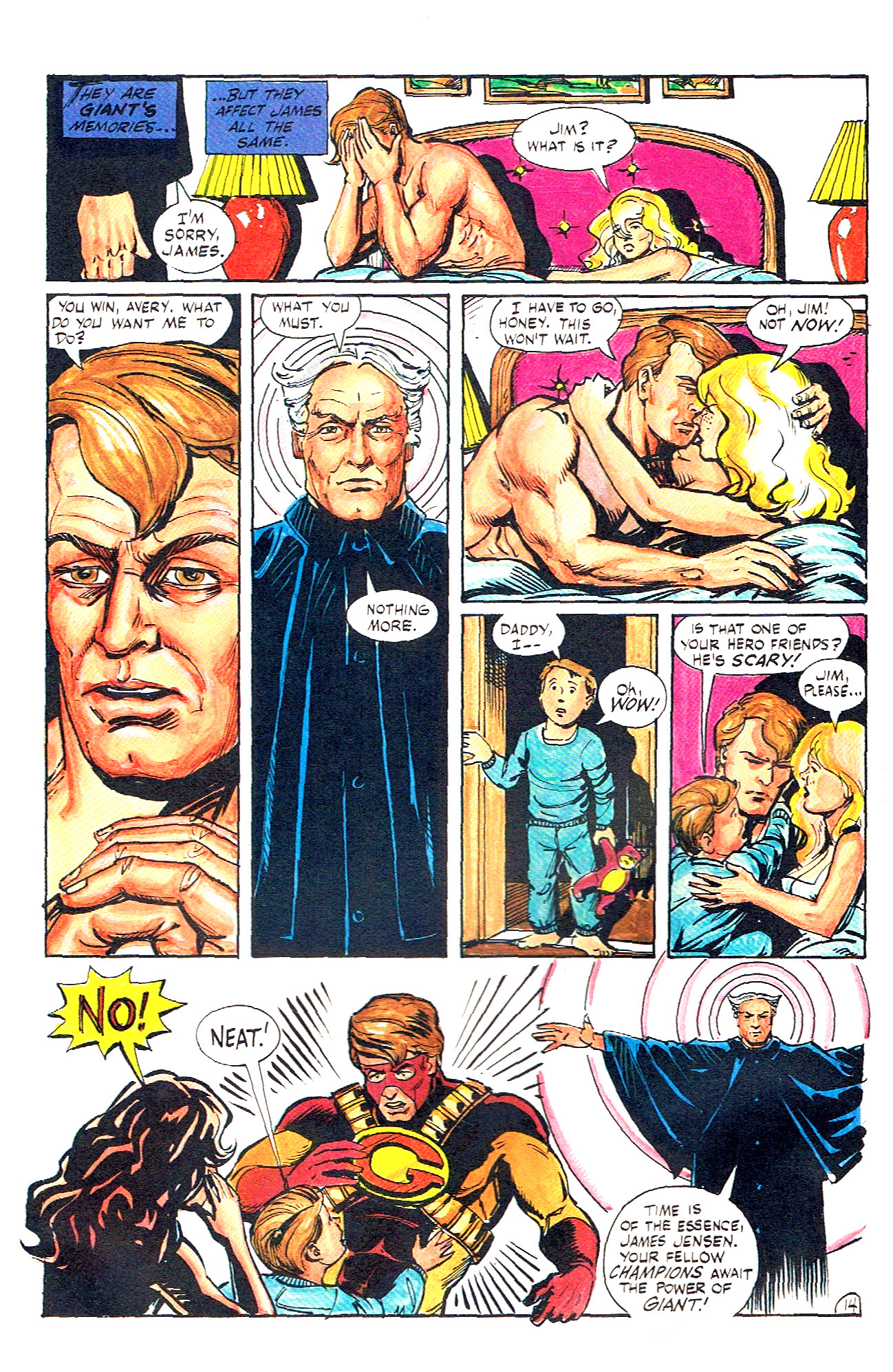 Read online Champions (1986) comic -  Issue #1 - 16