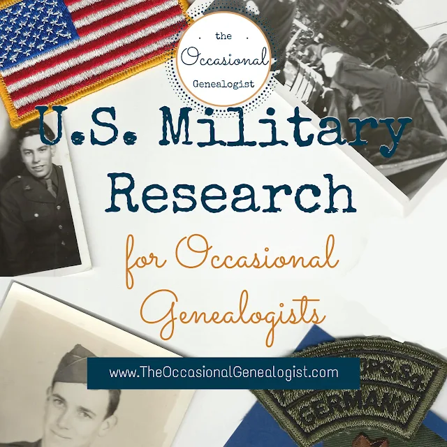 As an Occasional Genealogist, focusing on military research is a good option. There are several reasons.