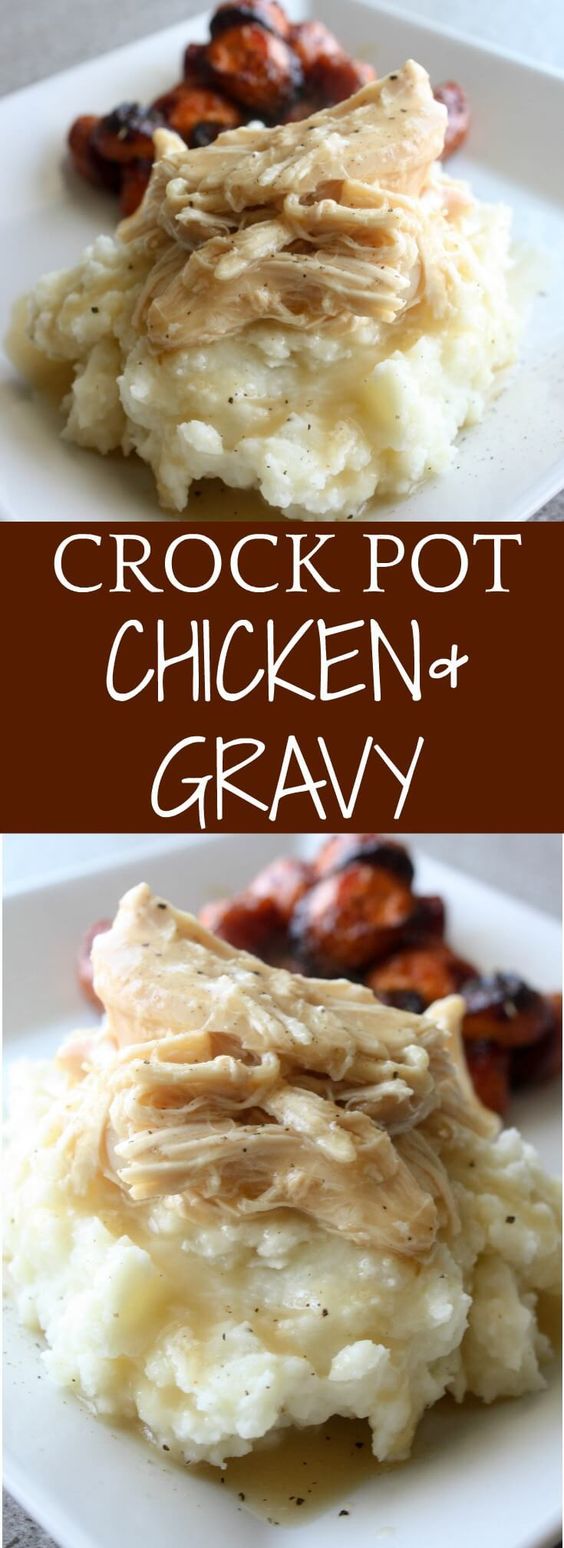 Crock pot Chicken and Gravy