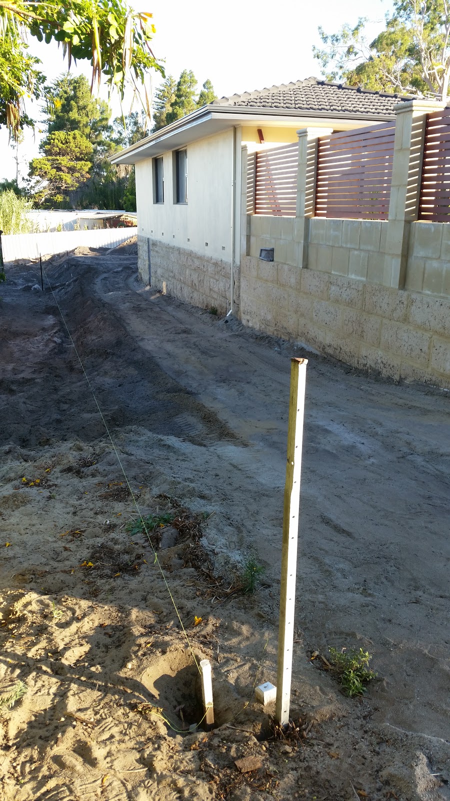 Jarrah Jungle Backyard Subdivision Progress The Last Retaining