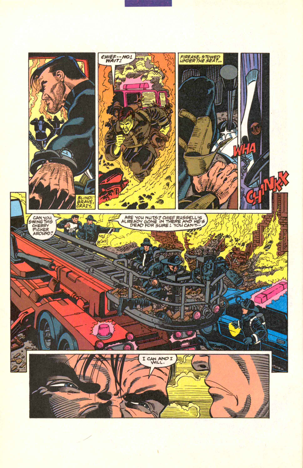 Read online The Punisher (1987) comic -  Issue #83 - Firefight - 9