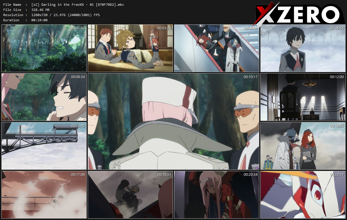 Capturas de Darling in the Franxx