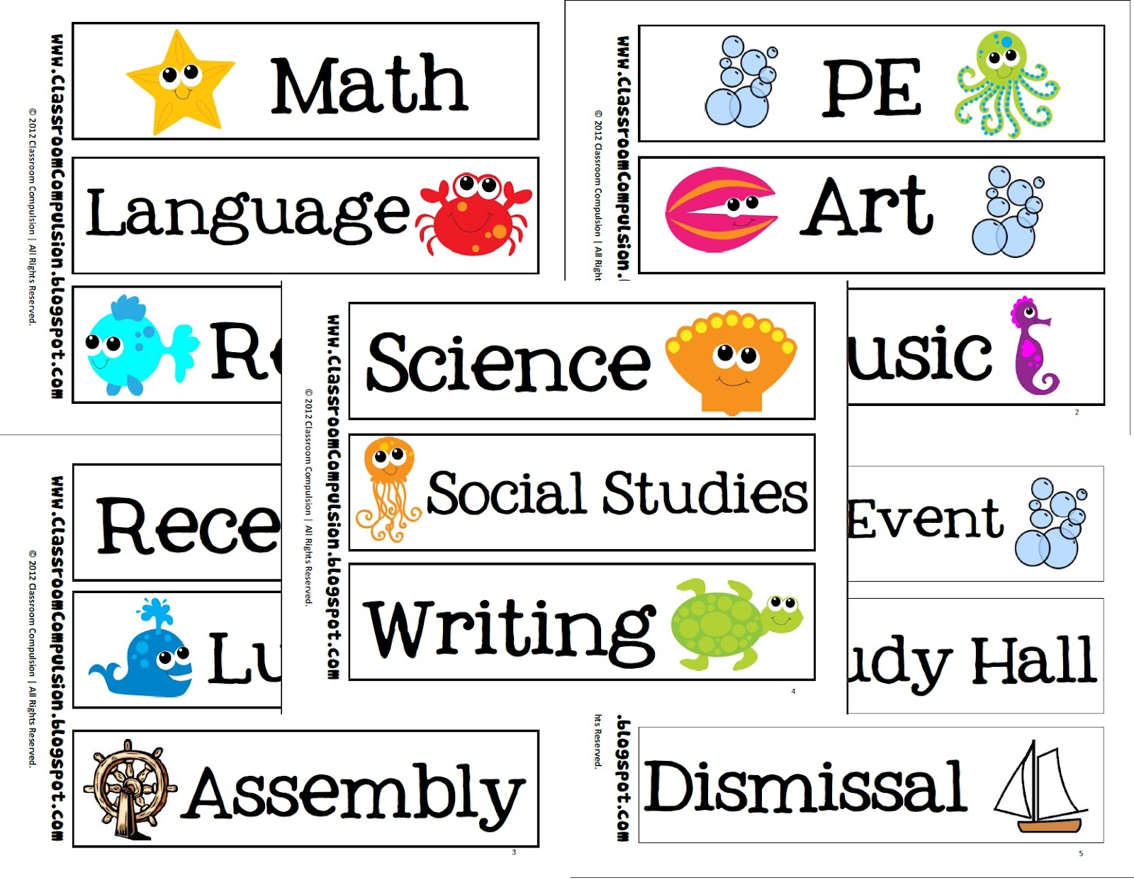 Free Printable School Subject Labels Made By Creative Label Label Free Printable School Subject Labels Made By Creative Label Label