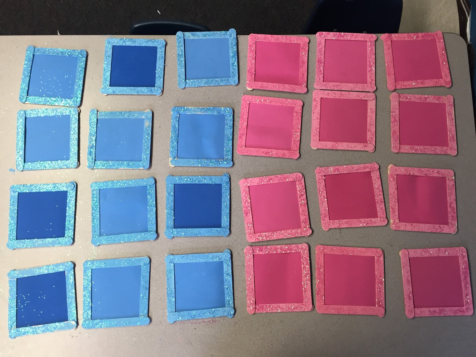 Kindergarten Corps Mother's Day Popsicle Stick Frame Gift