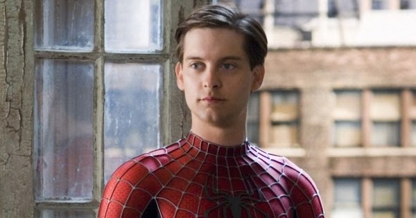 Celebrities, Movies and Games: Tobey Maguire as Peter Parker: Spider-Man