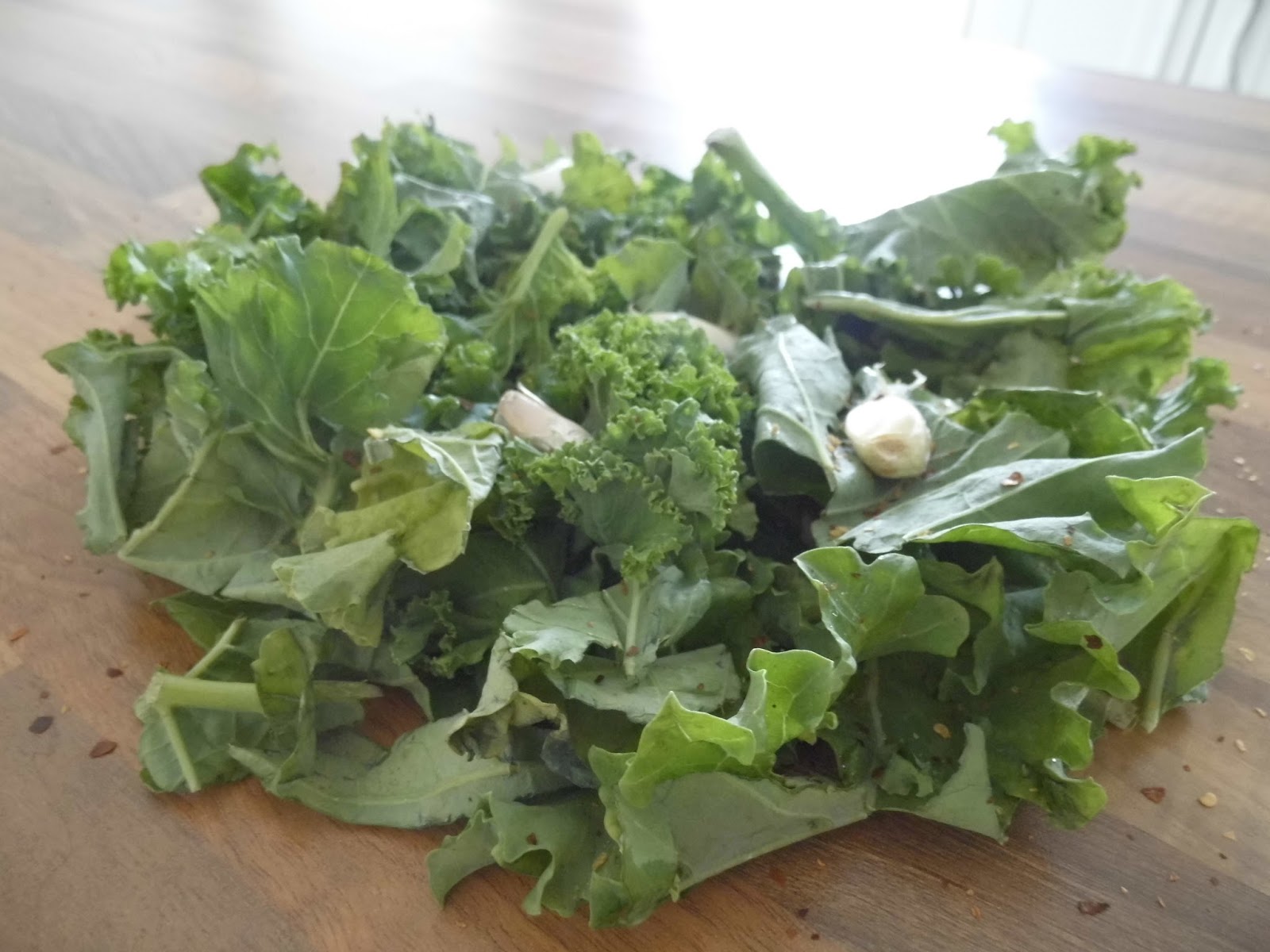 °BUBBLES BLOG EMMA'S KITCHEN CRISPY CURLY KALE