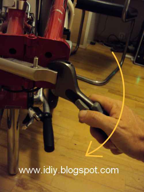 Diary of A Handyman ! How to Adjust the Handlebar Folding Mechanism on