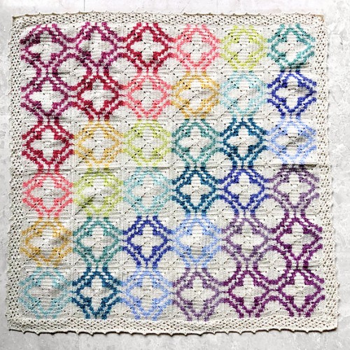 Falling Lights Blanket - Crochet Pattern 