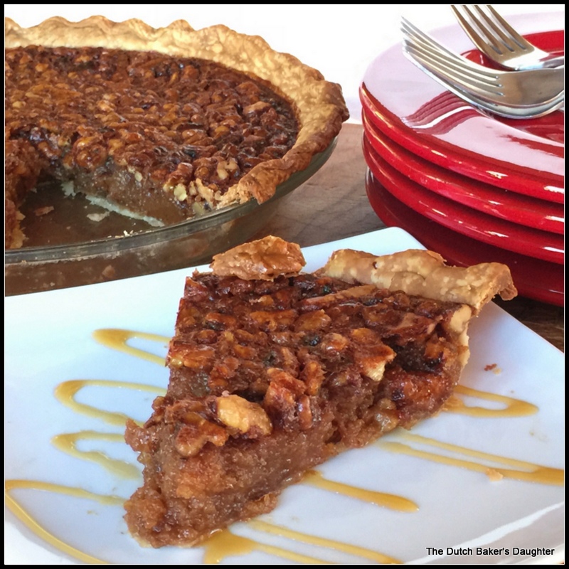 The Dutch Baker's Daughter Butterscotch Walnut Pie