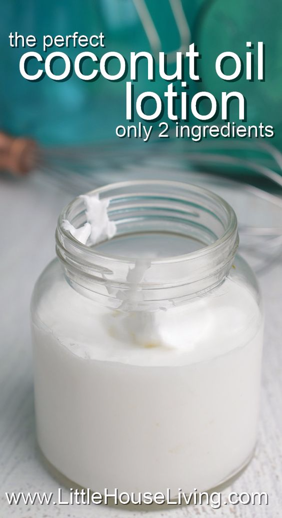 Homemade Coconut Oil Lotion HEALTH AND DIY IDEAS