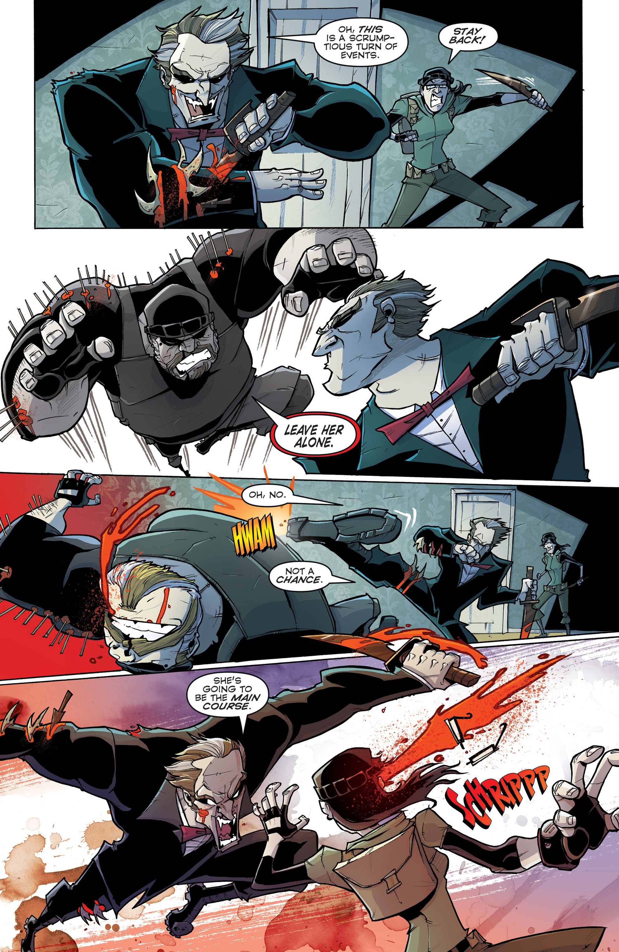 Read online Chew comic -  Issue #44 - 17