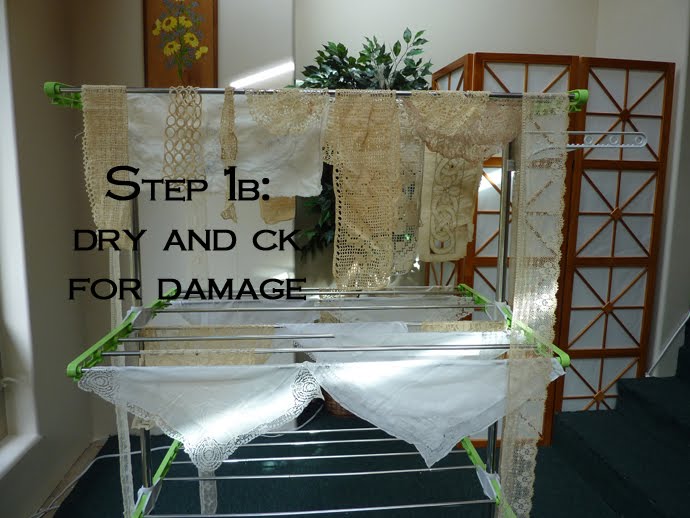 Rita's Sew Fun Whitening Vintage Linens