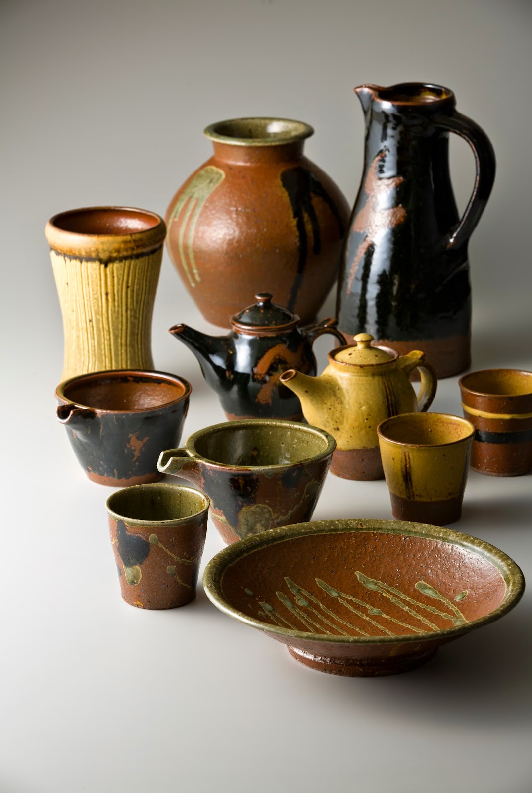 三名窯 松形恭知 宮崎 ティーポット 急須 民藝