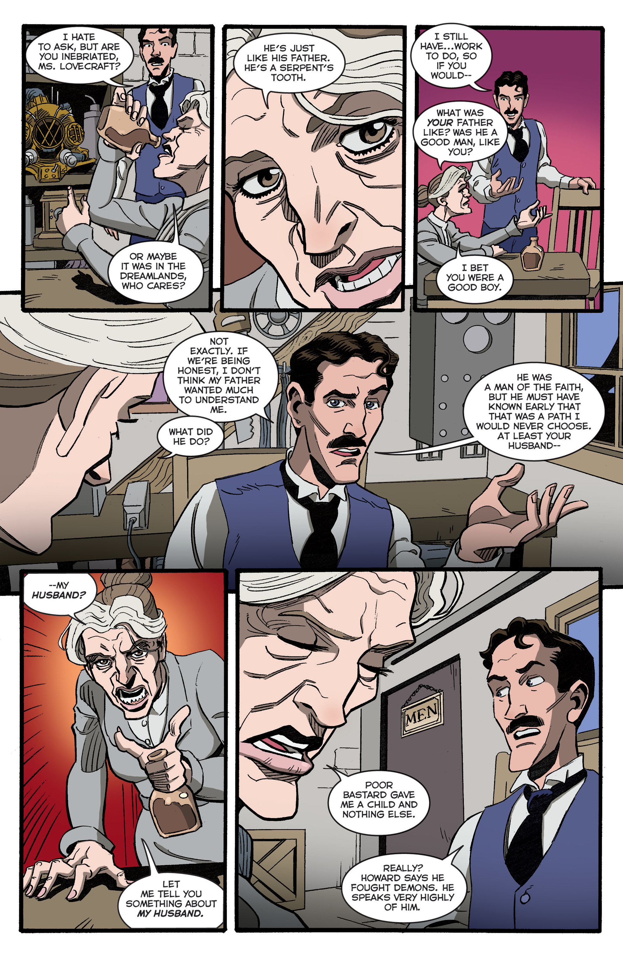 Read online Herald: Lovecraft & Tesla - Bundles of Joy comic -  Issue #2 - 17