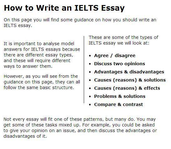 IELTS Task 2 Essays: Questions from recent tests