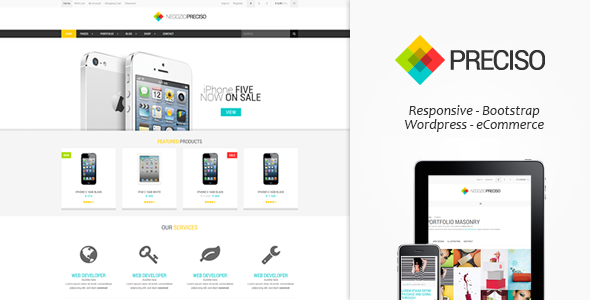 download responsive eCommerce template