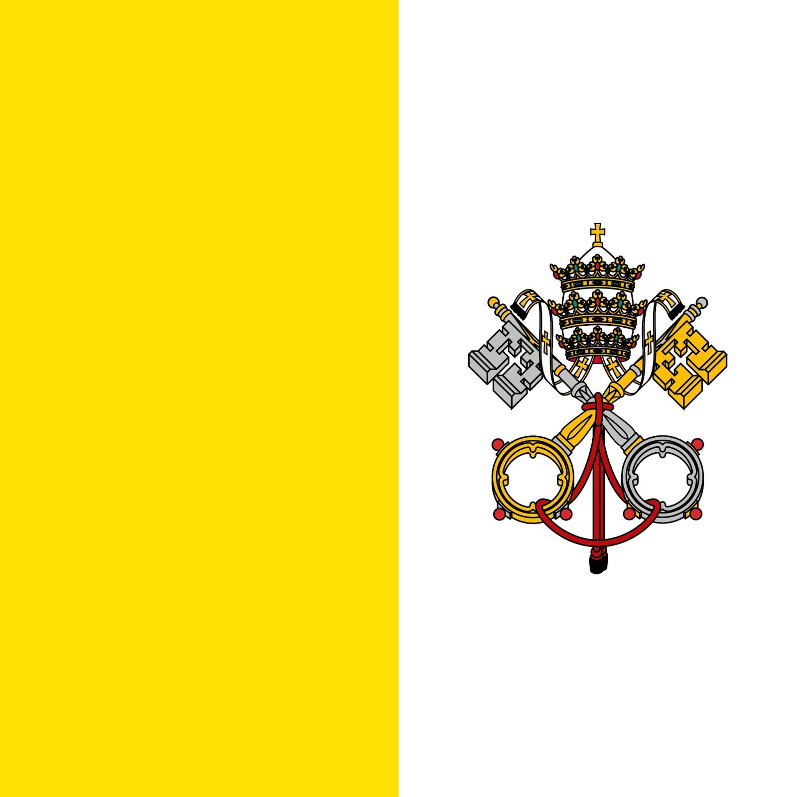 Imagehub: Vatican City (Holy See) Flag HD Free Download