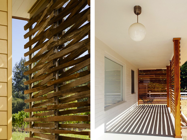 In the Works // Wood Slat Privacy Screen Holtwood Hipster