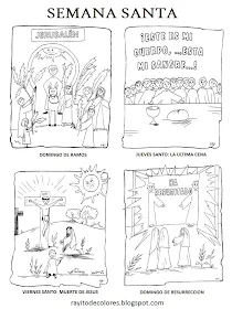 Semana Santa para pintar