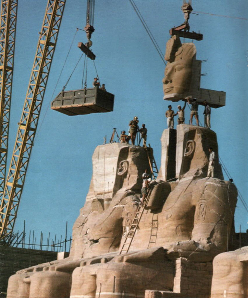 The Relocation of Abu Simbel Temples Amusing