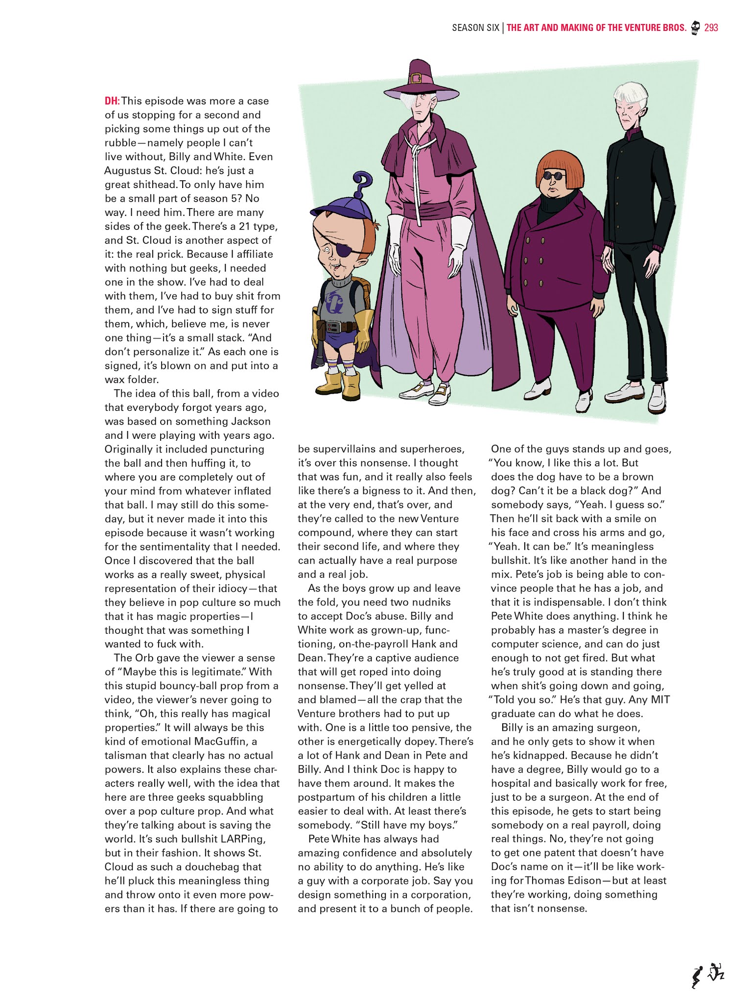 Read online Go Team Venture!: The Art and Making of The Venture Bros. comic -  Issue # TPB (Part 3) - 92