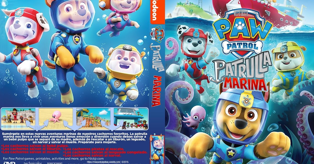 paw patrol patrulla marina