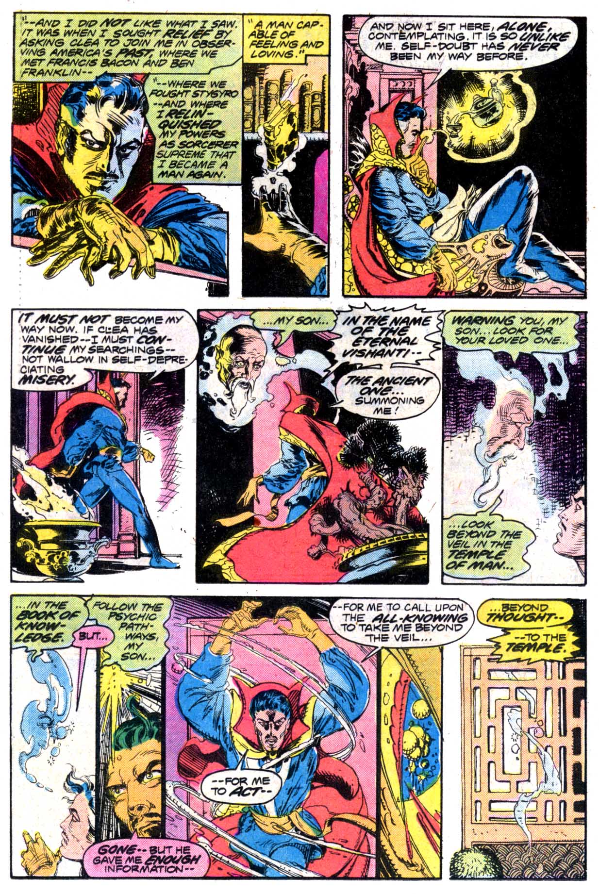 Read online Doctor Strange (1974) comic -  Issue # _Annual - 5