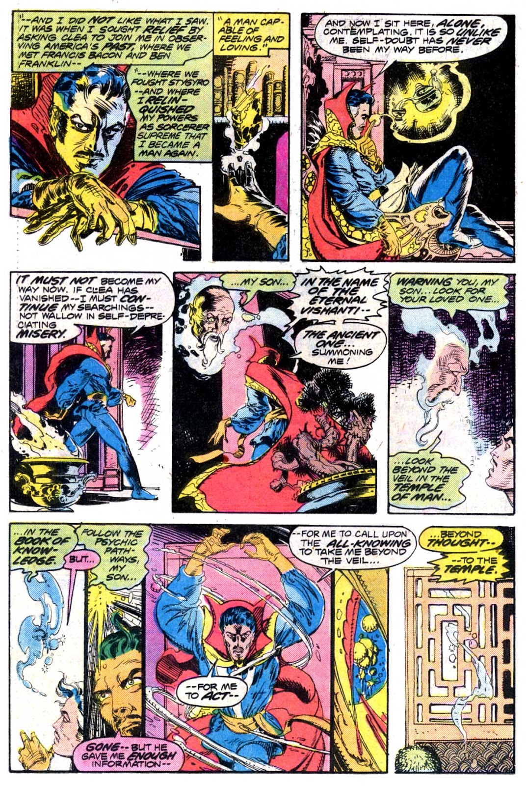 Doctor Strange (1974) issue Annual - Page 5