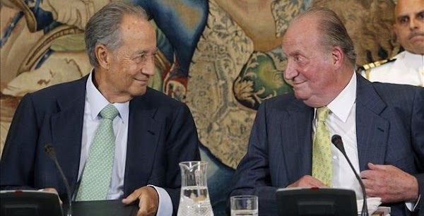 El rey Juan Carlos I nombró marqués a Villar Mir después de cobrar 4,2 millones de OHL