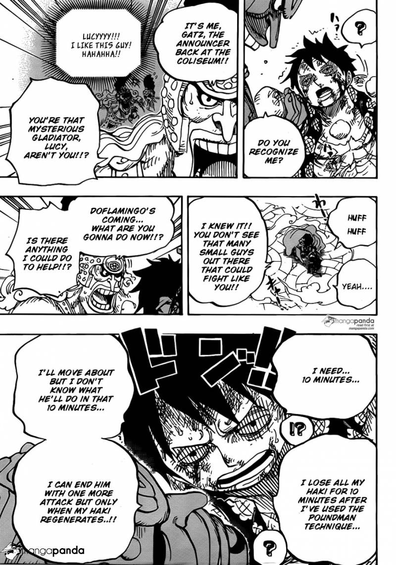 One Piece Ch 786: Gatz
