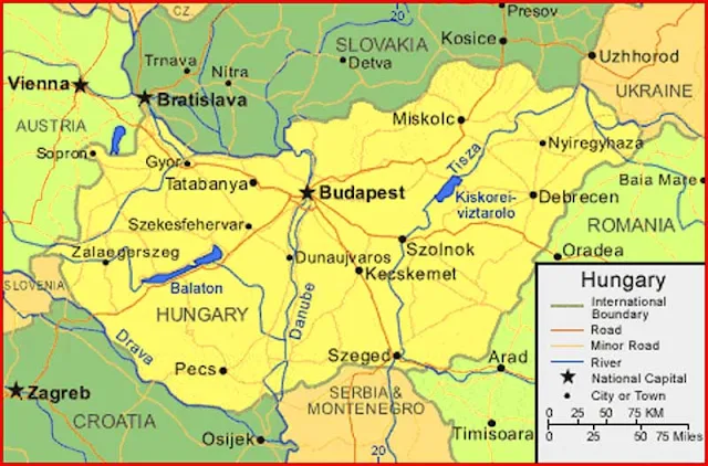 image: Hungary Map High Resolution