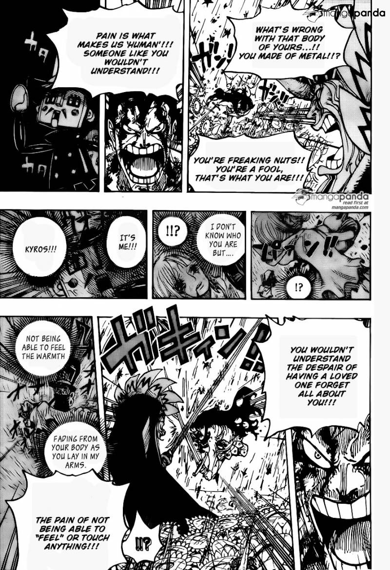 One Piece Ch 776: The Coliseum Hero