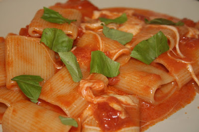 paccheri alla sorrentina