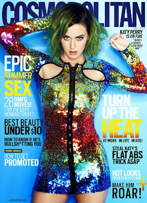 katy perry cosmopolitan magazine July 2014 photoshoot