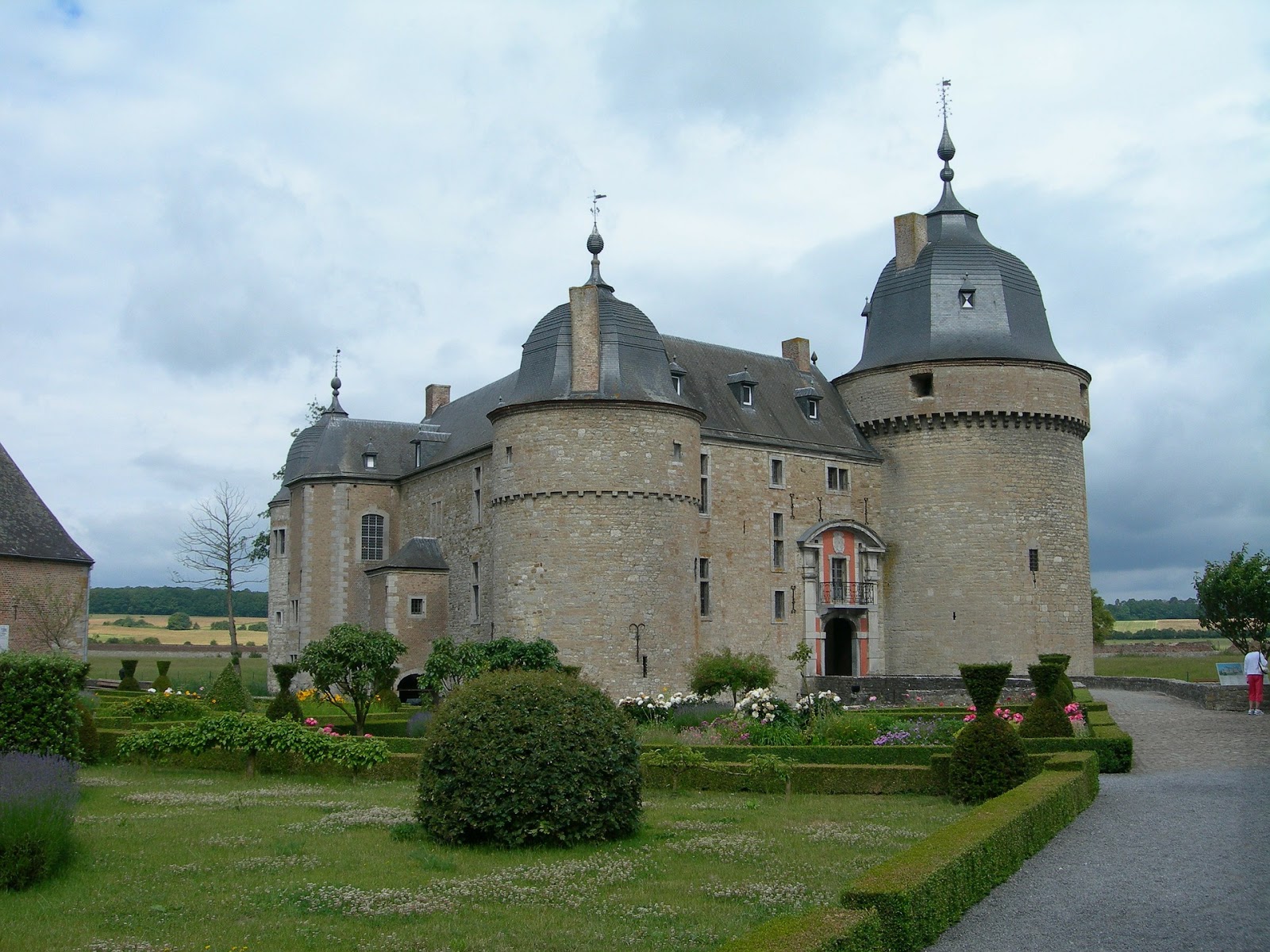 The castle of LavauxSainteAnne