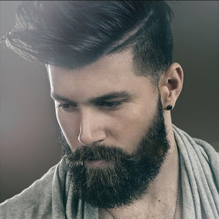 Hipster Beard Style with Undercut