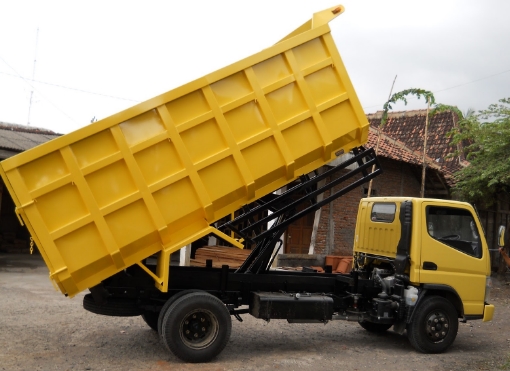 Karoseri Dump Truck Jawa Tengah-kuning