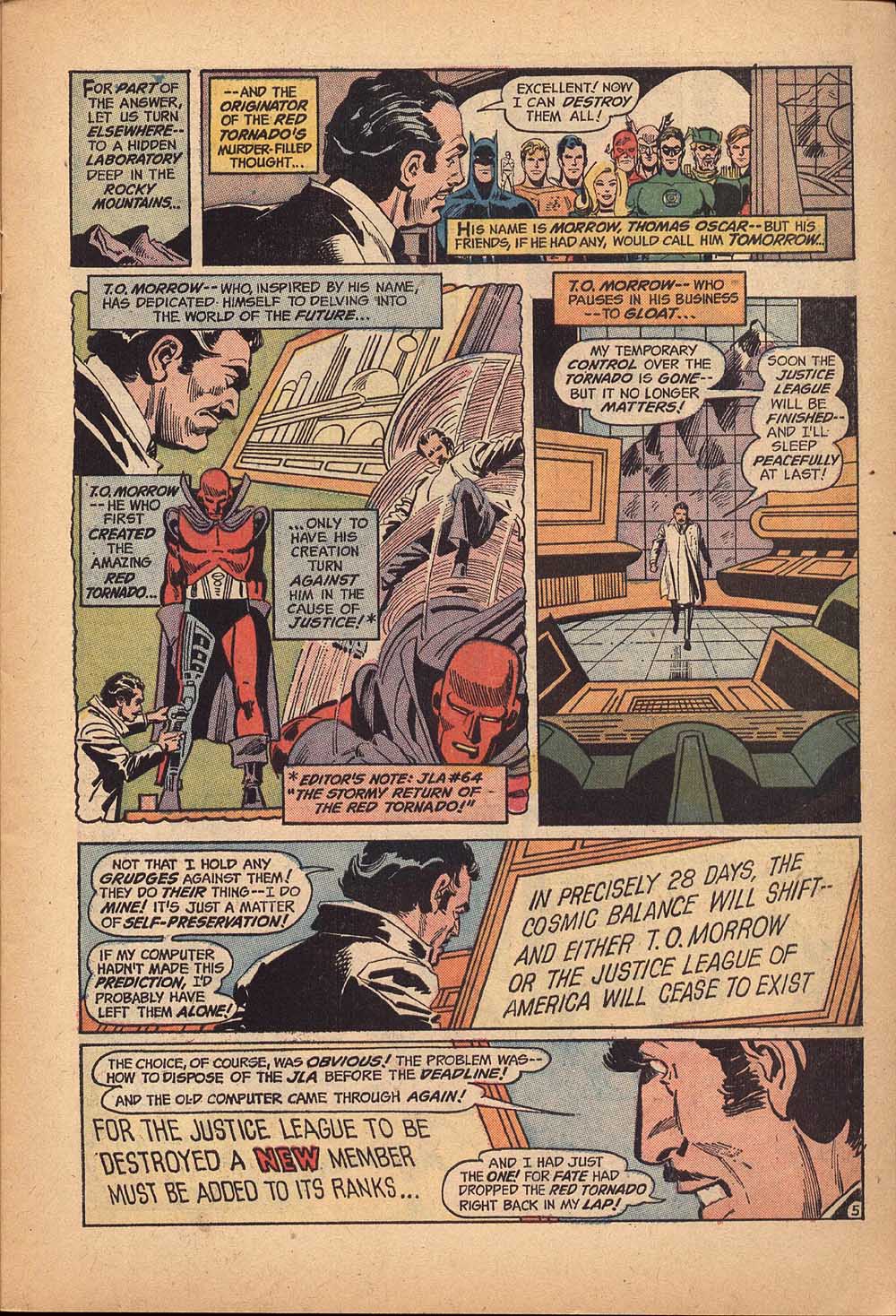 Justice League of America (1960) 106 Page 5