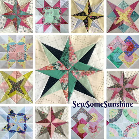 Sew Some Sunshine Delilah Quilt Block 5