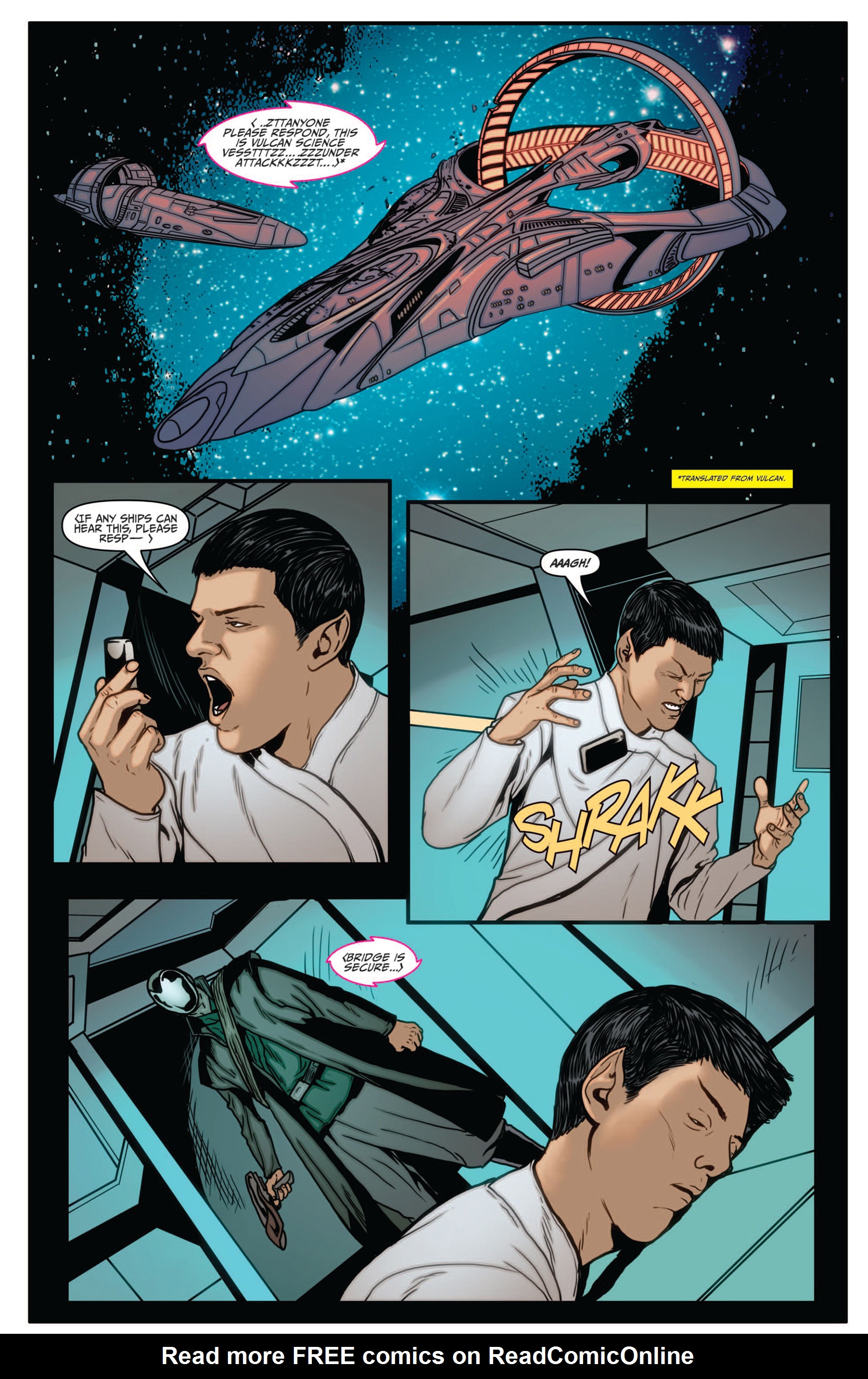 Read online Star Trek (2011) comic -  Issue #7 - 12