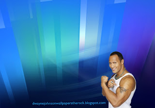 Dwayne Johnson Free Wallpapers The Rock shows Biceps and Tattoo Bull in Crystal Landscape Background